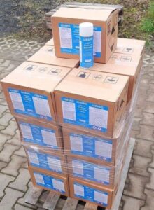 Read more about the article Nachverkauf: 1 Posten diverse Desinfektionsmittel, Lackspray, Rostlöser, Rostschutz etc. –  – 14.02.2022 – 12:00:00