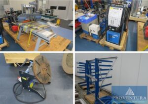 Read more about the article Versteigerung 8 Pos. Inventar u. Maschinen aus Metallbau: Bandsäge MEBA 260 GP, Plasma-Schweißanlage OERLIKON, Schweißdrehtisch, Kragarmregal, Büromöbel, etc. – 37081 Göttingen – 15.03.2022 – 10:30:00