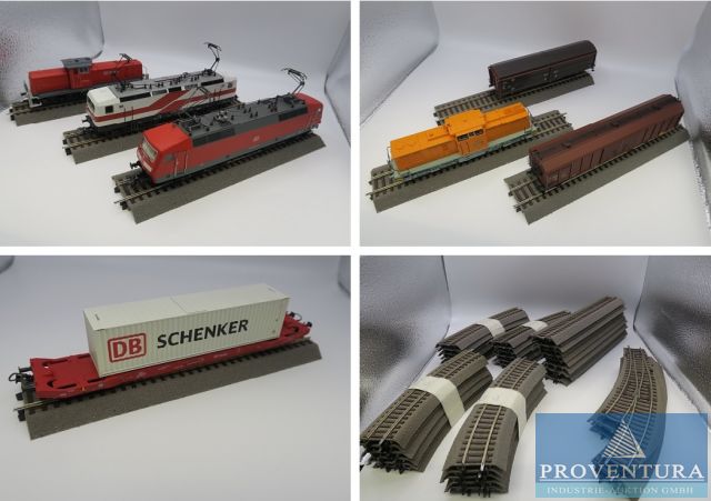 You are currently viewing Aus Insolvenz: Modelleisenbahn H0 Märklin und Roco, E-Lokomotiven, Güterwagons, div. Schienen – 37077 Göttingen – 25.03.2022 – 09:30:00