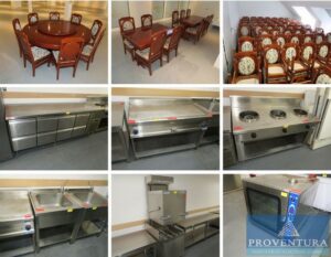 Read more about the article Pfandversteigerung live vor Ort: 100 Positionen Inventar China-Restaurant, Edelstahlmöbel, Kühlmöbel, 220 Stühle, 50 Tische, Gastrozubehör, etc. – China-Restaurant Jade Odermarktplatz 1, 38640 Goslar – 21.04.2022 – 11:00:00