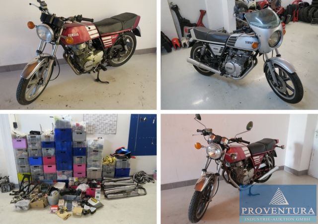 You are currently viewing Versteigerung Motorräder und Ersatzteile YAMAHA, 5 Motorräder, div. Ersatzteile und Zubehöre, etc. – 31535 Neustadt am Rübenberge – 05.04.2022 – 09:30:00