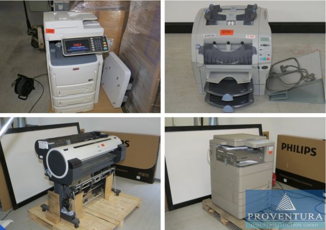 You are currently viewing Nachauktion aus Leasing: Geräte aus Druckerei und Verwaltungen: Plotter, Kuvertierer, Multifunktionsgeräte  – in 37077 Göttingen – 05.04.2022 – 11:00:00