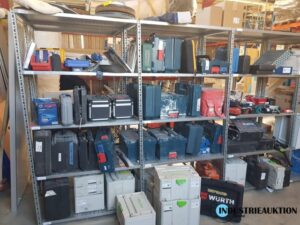 Read more about the article Innenausbau, Kleinmaschinen, Lager-Palettenregale, PKW-Anhänger, Gerüste etc. – 54311 Trierweiler – 28.06.2022 – 09:00:00