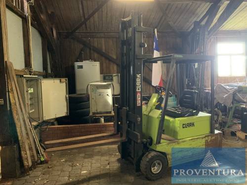 You are currently viewing Versteigerung Elektro-Gabelstapler CLARK TM16L, 2 to, Bj. 1994 – 27232 Sulingen – 12.07.2022 – 10:15:00