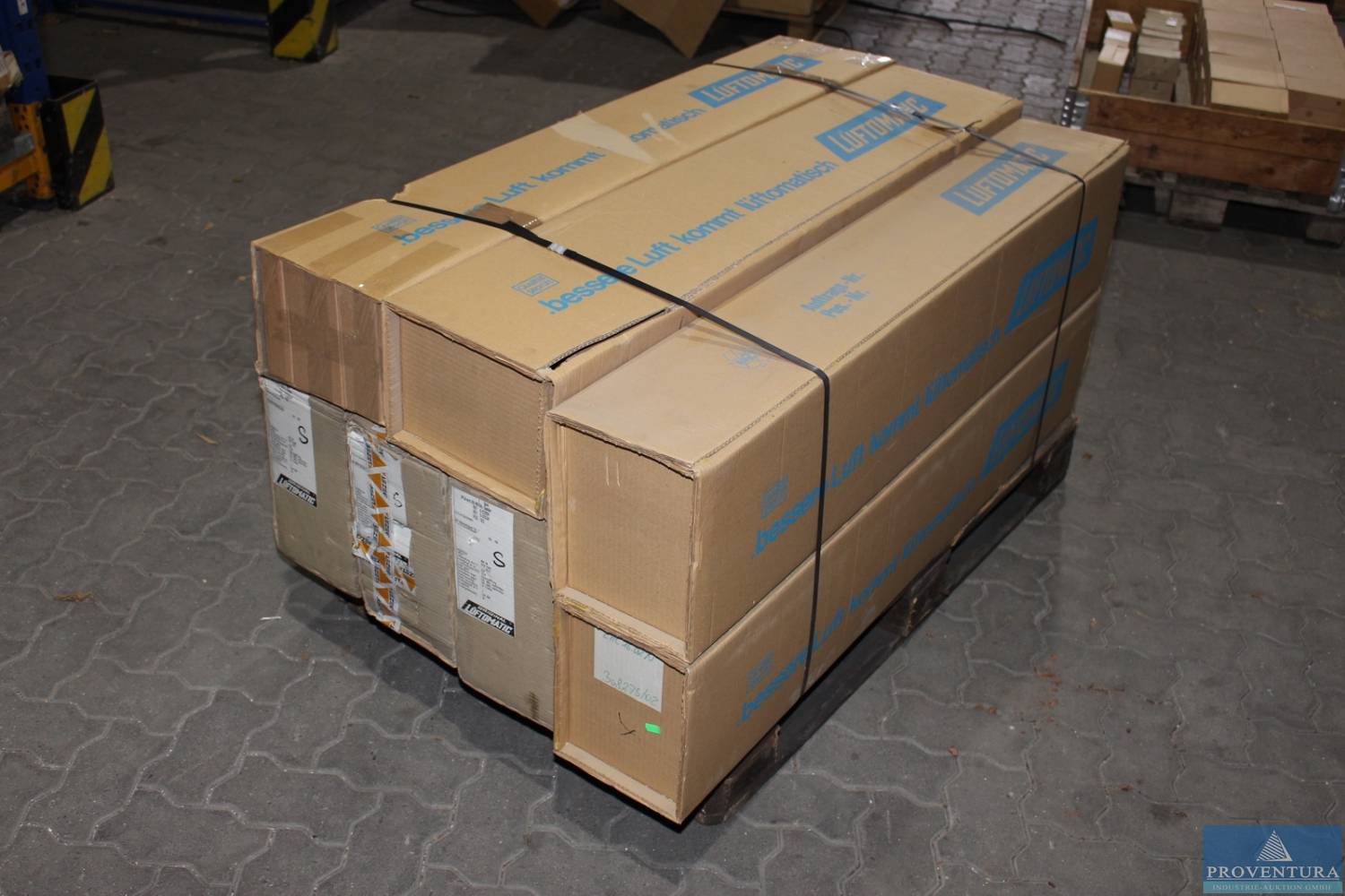 You are currently viewing Versteigerung: 12 Paletten Zuluftgeräte für Wintergarten, Fensterbauschrauben, Fensterbankabschlüsse, etc, alles OVP und ungebraucht – 37079 Göttingen – 15.08.2022 – 11:00:00