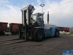 Read more about the article Versteigerung: Container-Stapler SVETRUCK 45120-54, Bj. 2005, Tragkraft 45 Tonnen, Hubhöhe 6,5 m, mit Coil-Tragedorn 1.800 mm, Startpreis € 70.000,-  – 28309 Bremen – 30.09.2022 – 09:30:00