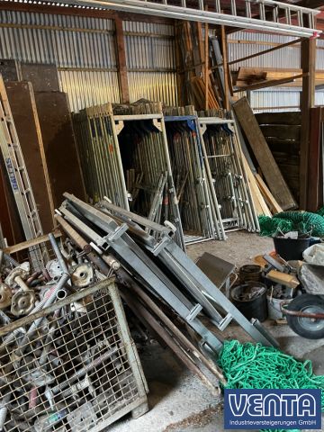 You are currently viewing Insolvenz-Versteigerung Frank Gallas handelnd unter Bedachungen, Harkortshof 5a, 44225 Dortmund – Gabelstapler, Stromerzeuger, Hebebühne, Abkantbank Gera, Alu-Gerüst Layher, Werkstattausrüstung,Material – 23.09.2022 – 14:00:00