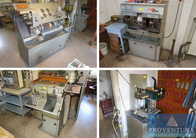 You are currently viewing Liquidationsversteigerung Schusterwerkstatt, 30 Pos. Maschinen, Werkzeuge, Warenvorräte und Einrichtungen – 37127 Raum Göttingen – 06.09.2022 – 09:30:00