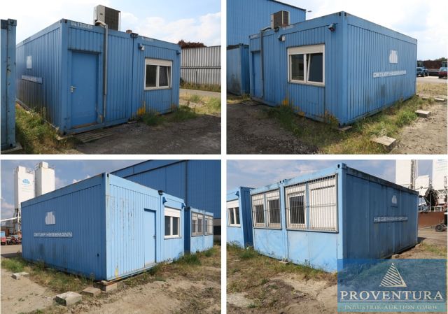 You are currently viewing Versteigerung Bürocontainer: 2 Doppel-Bürocontainer, 2 Einzel-Bürocontainer – 28309 Bremen – 21.09.2022 – 09:30:00