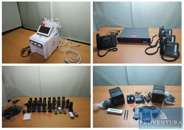 You are currently viewing Versteigerung: 28 Positionen Leasingrückläufer, EDV, PC-Systeme, Kosmetisches Behandlungsgerät TEC2BEAUTY HY5000, Telefonanlage PANASONIC KX-NS700NE Hybrid IP-PBX – in 37077 Göttingen – 05.10.2022 – 11:00:00