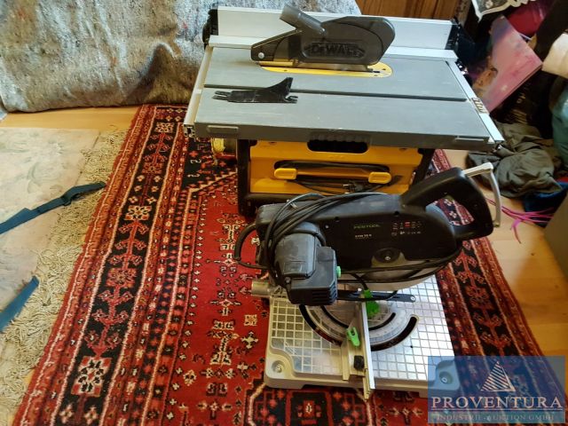 You are currently viewing aus Insolvenz Leistensäge FESTOOL Sym70E, Kreissäge DEWALT DW745, Infrarot-Plattenheizkörper REDWELL R600 – 37077 Göttingen – 21.10.2022 – 09:15:00