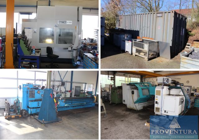You are currently viewing Nachverkauf Insolvenzversteigerung Metallbau Drehen-Fräsen-Schneiden, 22 Positionen, Werkzeug-Schmrupfmaschine SK40, CNC-Drehmaschine MONFORTS RNC3, Gewindewirbelgerät, Büromöbel, etc., etc. – Raum 99834 Gerstungen – 19.10.2022 – 09:00:00