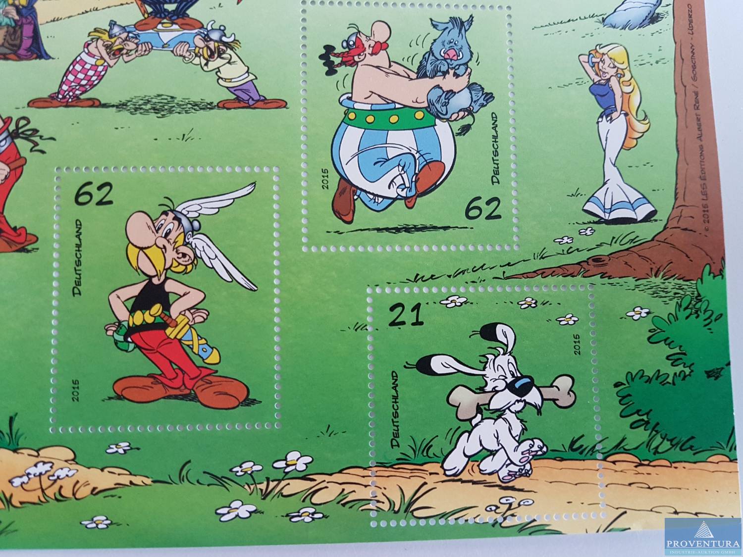 You are currently viewing Versteigerung 736 Briefmarkenblöcke BRD Asterix + Obelix Block 80 62+62+21 ct  1.45 EUR, Frankaturwert 1.067,20 EUR – 37077 Göttingen – 14.11.2022 – 09:00:00