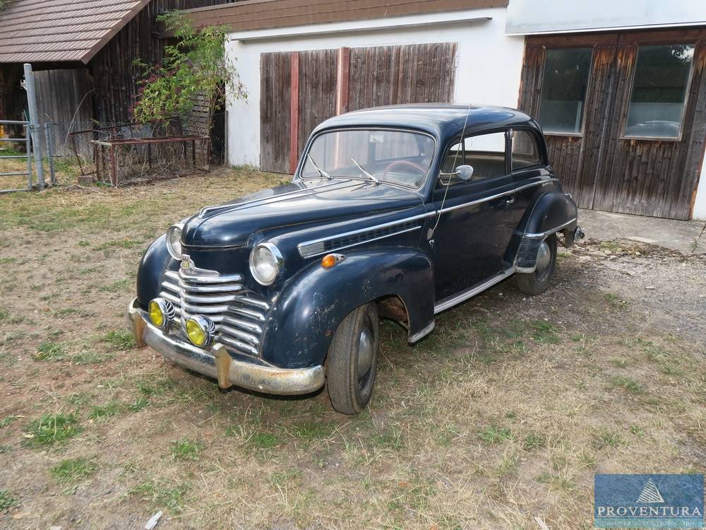 You are currently viewing Oldtimer-Versteigerung: OPEL 1.5 Olympia 51, EZ 1951, original Fahrzeugbrief – 37133 Friedland – 24.11.2022 – 14:00:00