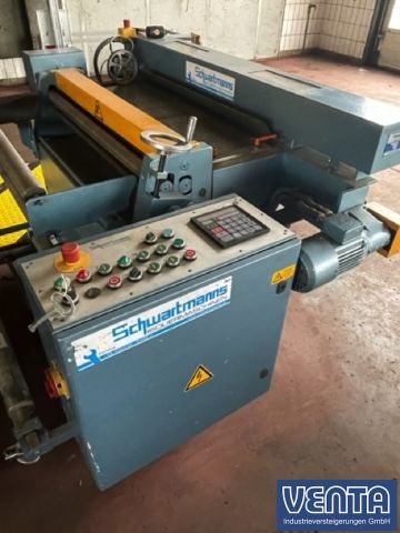 You are currently viewing Versteigerung Isoliertechnik Oberhausen, Standort   26316 Varel – Breitwand-Querteilanlage Schwartmanns, Diverse Maschinen von Schwartmanns und Hundt, wie Rundbiegemaschinen, Sickenmaschinen, Schlagscheren, Lochstanzen, etc. – 21.11.2022 – 18:00:00