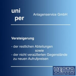 Read more about the article Auflösung Uniper Anlagenservice GmbH – Restliche noch nicht erfasste Abteilungen – 15.12.2022 – 13:00:00
