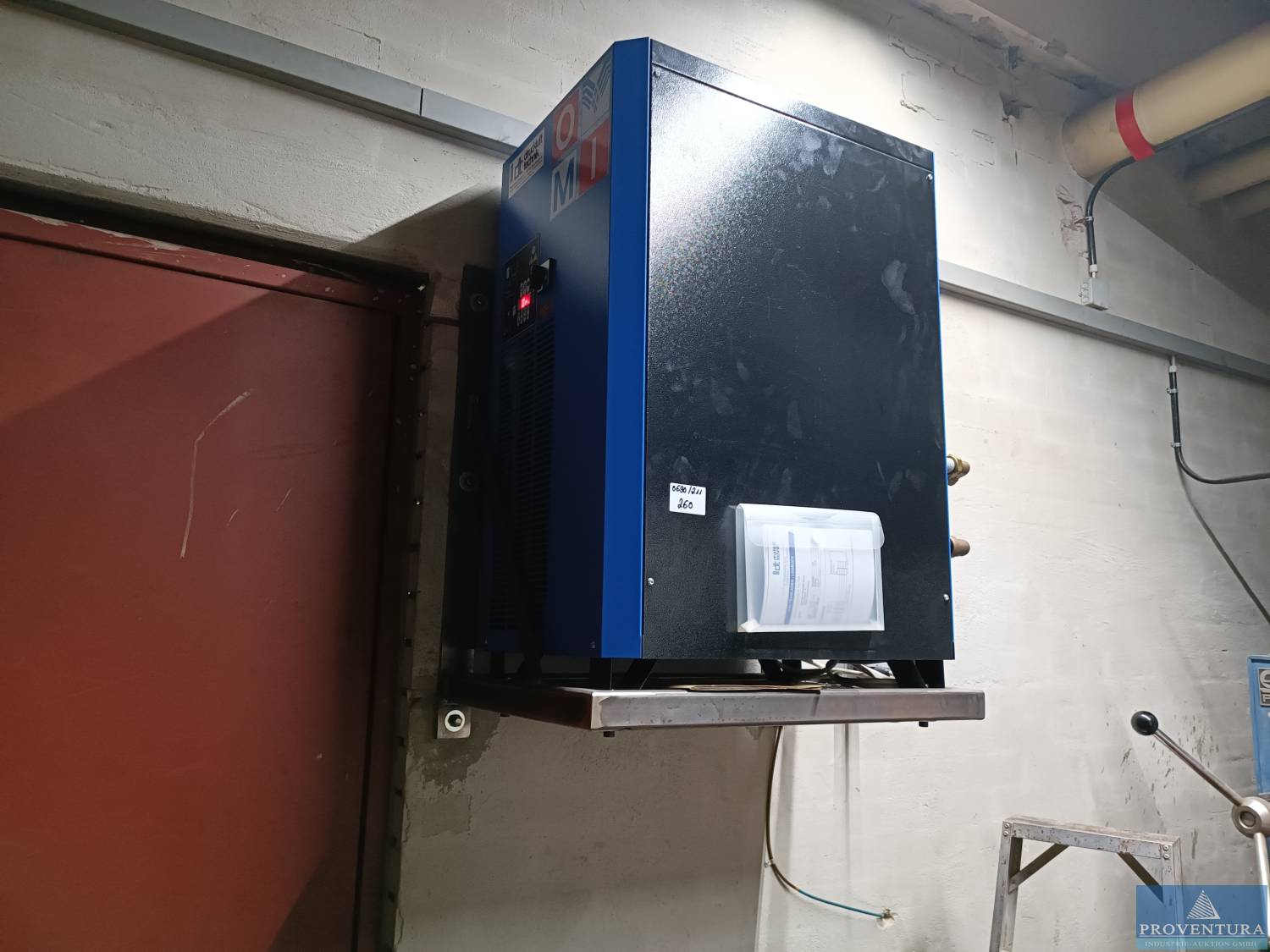 You are currently viewing Aus Betriebsauflösung Helios-Preisser GmbH: Kältetrockner OMI ED480, Bj. 2018, max. 14 bar – 72501 Gammertingen – 09.02.2023 – 09:30:00