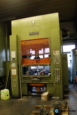 You are currently viewing Doppelständer-Hydraulikpresse SCHOEN NH-160, Bj. 90 – 42549 Velbert – 28.02.2023 – 09:45:00