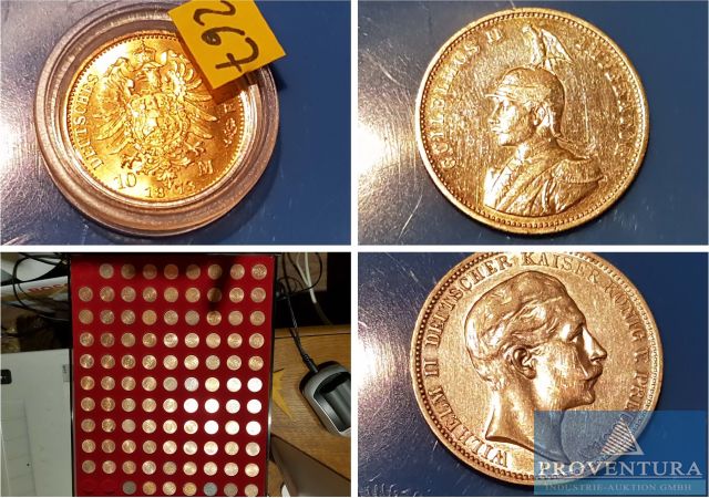 You are currently viewing Münzenversteigerung: 60 Pos. Silber- und Goldmünzen Altdeutschland, Preussen, Deutsches Reich, BRD – 37077 Göttingen – 03.02.2023 – 09:00:00