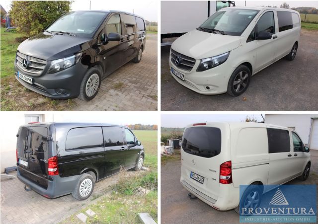 You are currently viewing aus Insolvenz 2 Mercedes-Benz Vito 116 CDI MIX E 4×4 EZ 2022 sowie Vito 116 CDI MIX K 4×4 EZ 2019 – Raum 99734 Nordhausen – 21.02.2023 – 10:30:00