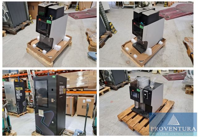 You are currently viewing Nachverkauf Gastroversteigerung aus Leasing: Protein Shake Automat, 4 Melitta Kaffeevollautomaten XT4 und XT7, 4 Wasserspender, Gewerbe-Waschmaschine, Espressomaschine – in 37077 Göttingen – 09.02.2023 – 10:00:00