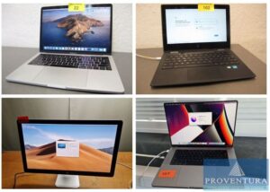 Read more about the article Aus Insolvenz großes Sortiment an Laptops APPLE MacBooks Pro von 2016 bis 2020 M1, Chromebooks, 4x Apple Thunderbolt Display, Apple 4K-Display – in 37077 Göttingen – 22.02.2023 – 09:00:00