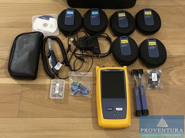 You are currently viewing Vorankündigung Versteigerung: Messgerät FLUKE OptiFiber Pro QuadInspektion OTDR V2, MultimodeSinglemode Kit mit WIFI und Inspektionskamera, angeschafft für € 13.700,- netto – 16700 Raum Berlin – 14.03.2023 – 09:00:00