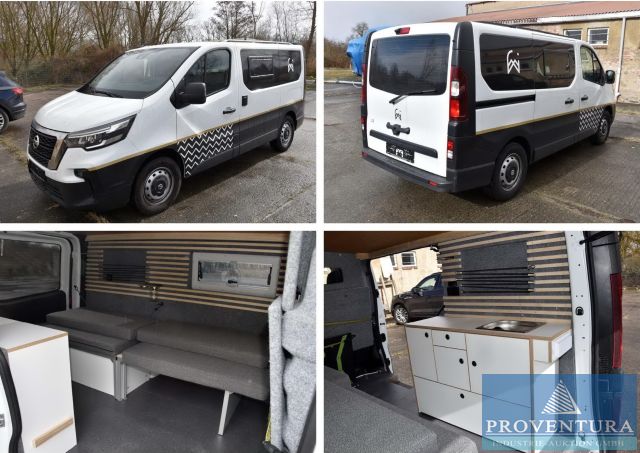 You are currently viewing Fahrzeug-Auktion: Wohnmobil Kastenwagen NISSAN Primastar 2.0 dCi N-Connecta, EZ. 2022, 6.000 km – 23970 Wismar – 29.03.2023 – 11:00:00