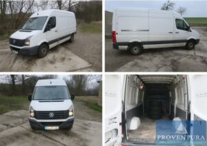 Read more about the article Fahrzeug-Auktion: Lkw geschl. Kasten VOLKSWAGEN Crafter 30-50 2.0 TDI, EZ. 2013, 375.000 km – 38xxx Raum Halberstadt – 03.04.2023 – 11:00:00