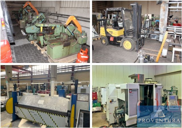 You are currently viewing Versteigerung wegen Standortverlagerung: 250 Positionen Metallbau, Schweißtechnik, Schleifen, Drehen und Fräsen, viele Werkzeuge, Gabelstapler, etc. – 34100 Kassel und 37200 Hessisch Lichtenau – 27.04.2023 – 09:00:00
