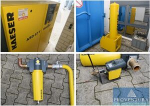 Read more about the article Versteigerung 2 Kompressoranlagen KAESER: ASD 37 T Bj. 2003 und ASD 57 T Bj. 2007, je 1 Kältetrockner dazu Aktivkohleabsorber KAESER ACT 75 Bj. 2015, alles Ende 2022 gewartet – 37081 Göttingen – 19.04.2023 – 11:30:00