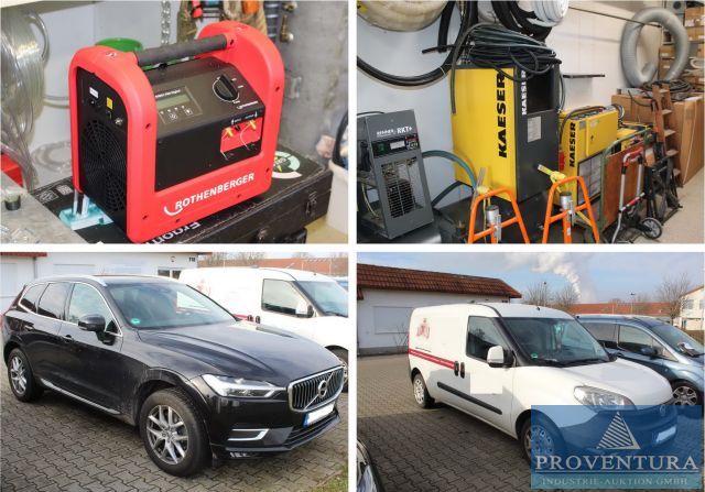 You are currently viewing Insolvenzversteigerung 115 Pos. Klima- und  Drucklufttechnik, Fahrzeuge, Ersatzteile KAESER, div. Kompressorenteile, Werkzeuge, Büro etc. – 06217 Merseburg – 21.04.2023 – 10:30:00