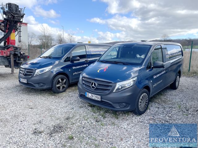 You are currently viewing Aus Insolvenz: 2 Mercedes-Benz Vito 116 CDI 4×4 Automatik, EZ 2019, 76.000 und 46.000 km, Navigation, Klima, AHK – 37154 Northeim – 19.04.2023 – 12:00:00