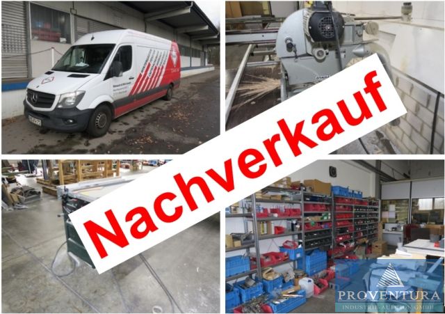 You are currently viewing Nachverkauf: Insolvenzversteigerung Fenster- u. Wintergartenbau: 150 Positionen, Holz- u. Metallbearbeitungsmaschinen, Handwerkzeuge, etc. – 27721 Ritterhude bei Bremen – 19.04.2023 – 12:30:00