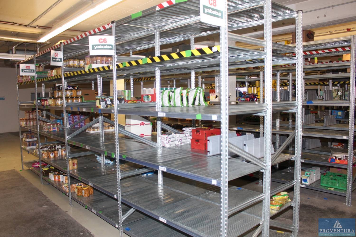 You are currently viewing Nachverkauf  Insolvenzversteigerung Lebensmittelversand eingerichtet 02-2022, ca. 150 m Regalsystem, etc. – 51105 Köln – 08.05.2023 – 11:15:00