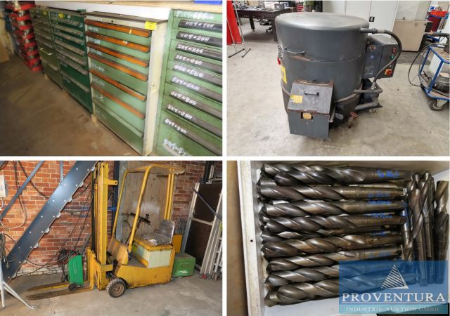 You are currently viewing Versteigerung 120 Pos. Werkstattbedarf u.a. Werkzeuge, Messmittel Schränke, etc. – 27711 Osterholz-Scharmbeck – 23.05.2023 – 09:00:00