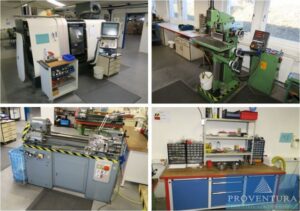 Read more about the article Insolvenzversteigerung: 50 Pos. Inventar aus Metallwerkstatt, CNC-Bearbeitungszentrum DMG Gildemeister CTX Alpha 300, Deckel FP 1, 2 Drehmaschinen Weiler, Werkbänke, Magazinschränke, etc. – 37100 Raum Göttingen – 15.05.2023 – 12:32:00