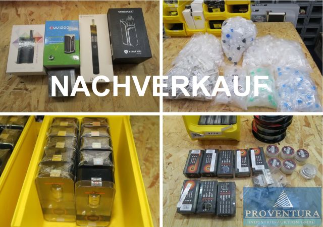 You are currently viewing Nachverkauf zu: Versteigerung 44 Pos. E-Zigaretten-Zubehör Verdampfer, Akkus etc. – Startpreise reduziert, kurze Laufzeit – 30.05.2023 – 12:00:00