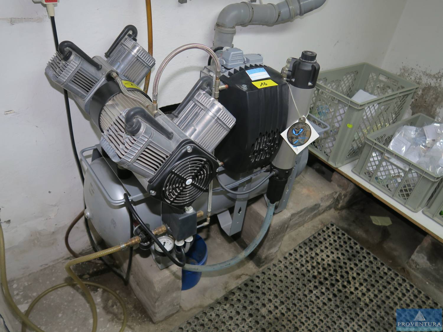 You are currently viewing Versteigerung: Dental-Kompressor DÜRR Quattro-Tandem Bj. 2008, Startpreis € 500,− – 37073 Göttingen – 19.06.2023 – 09:30:00