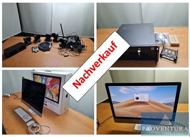 You are currently viewing Nachverkauf aus versteigerung Leasingrückläufer: 27 Positionen EDV, Apple iMac, Server I.Q  i7-9700K mit reichlich Festplattenspeicher, LIFESIZE Konferenzsysteme – 37077 Göttingen – 07.06.2023 – 11:00:00