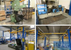 Read more about the article Online-Auktion: 400 Pos. Metallbau, Hersteller für Getriebe, Getriebemotoren und Aufzugsanlagen wie div. Krananlagen ABUS, Radialbohrmaschine DONAU DR 40Z, L+Z-Drehmaschine BOEHRINGER VDF DUE 500, div. Lagertechnik, div. Werkzeuge, etc. – 31789 Hameln – 20.07.2023 – 09:00:00