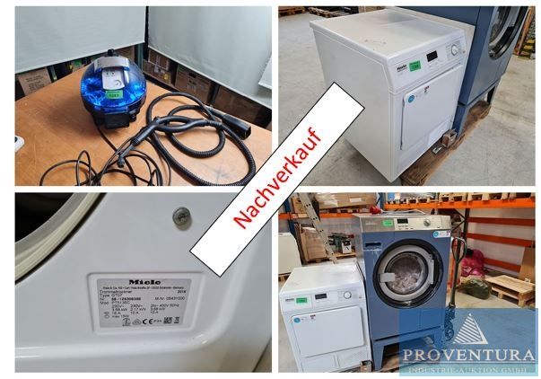 You are currently viewing Nachverkauf aus Leasing: Gewerbewaschmaschine MIELE PW 5104 Mopstar 100 (EL AV), Gewerbekondensationstrockner MIELE PT 5135 C, Dampfreiniger VAPOR-STAR 2000 Prof – in 37077 Göttingen – 11.07.2023 – 12:00:00