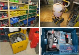 Read more about the article Insolvenzversteigerung: 230 Pos. Inventar Heizung- und Sanitär, viele Akku-Werkezuge u. Handmaschinen, Warenvorräte, etc. – 34200 Raum Kassel – 01.08.2023 – 09:00:00