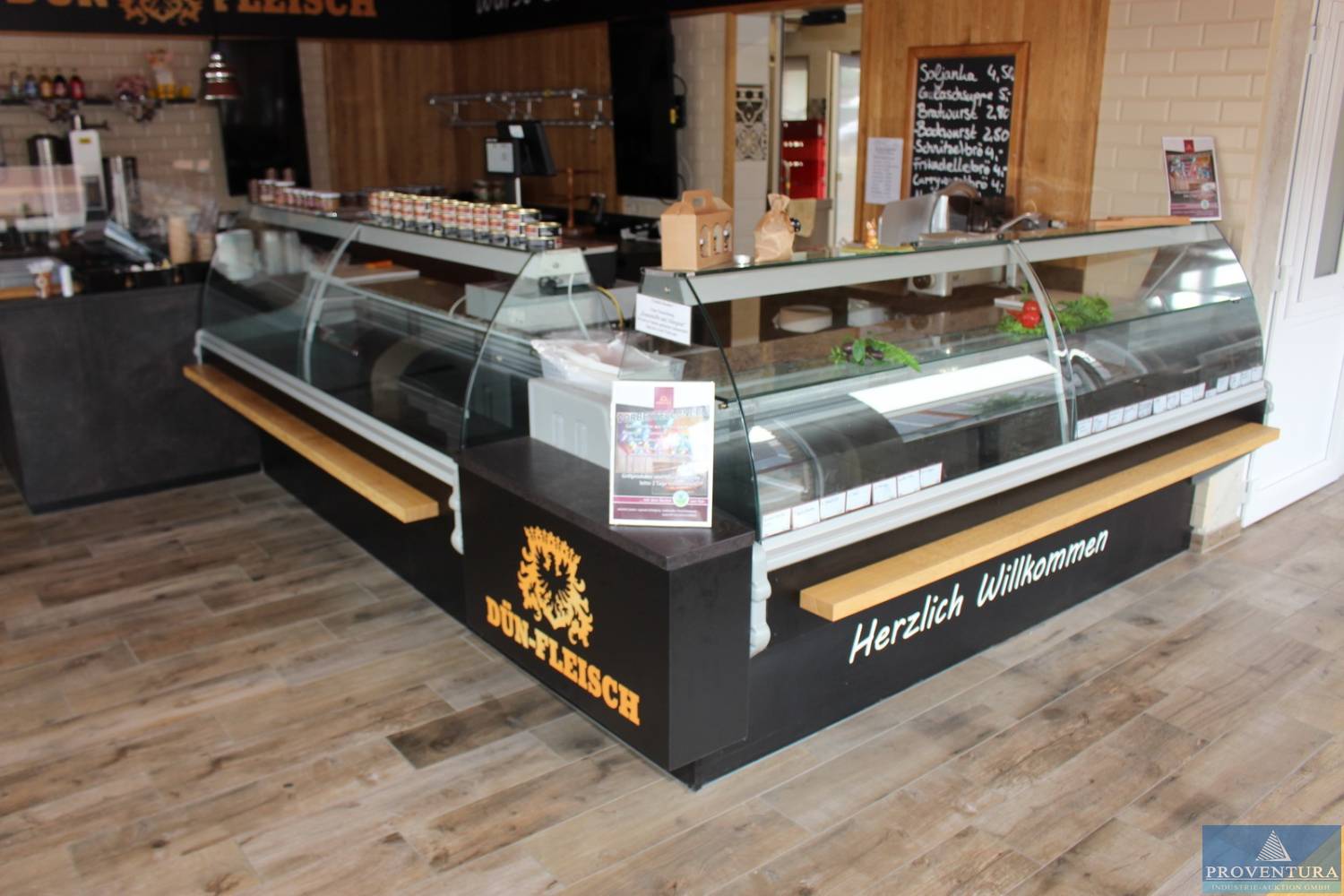 You are currently viewing aus Insolvenz Fleischerei-Filiale Ladeneinrichtung eingerichtet Oktober 2021, 42 Pos. Gastroküche, Kühlzelle, Fleischwolf, Mengmaschine, Cafemöbel, etc. – 37339 Breitenworbis – 08.08.2023 – 09:00:00