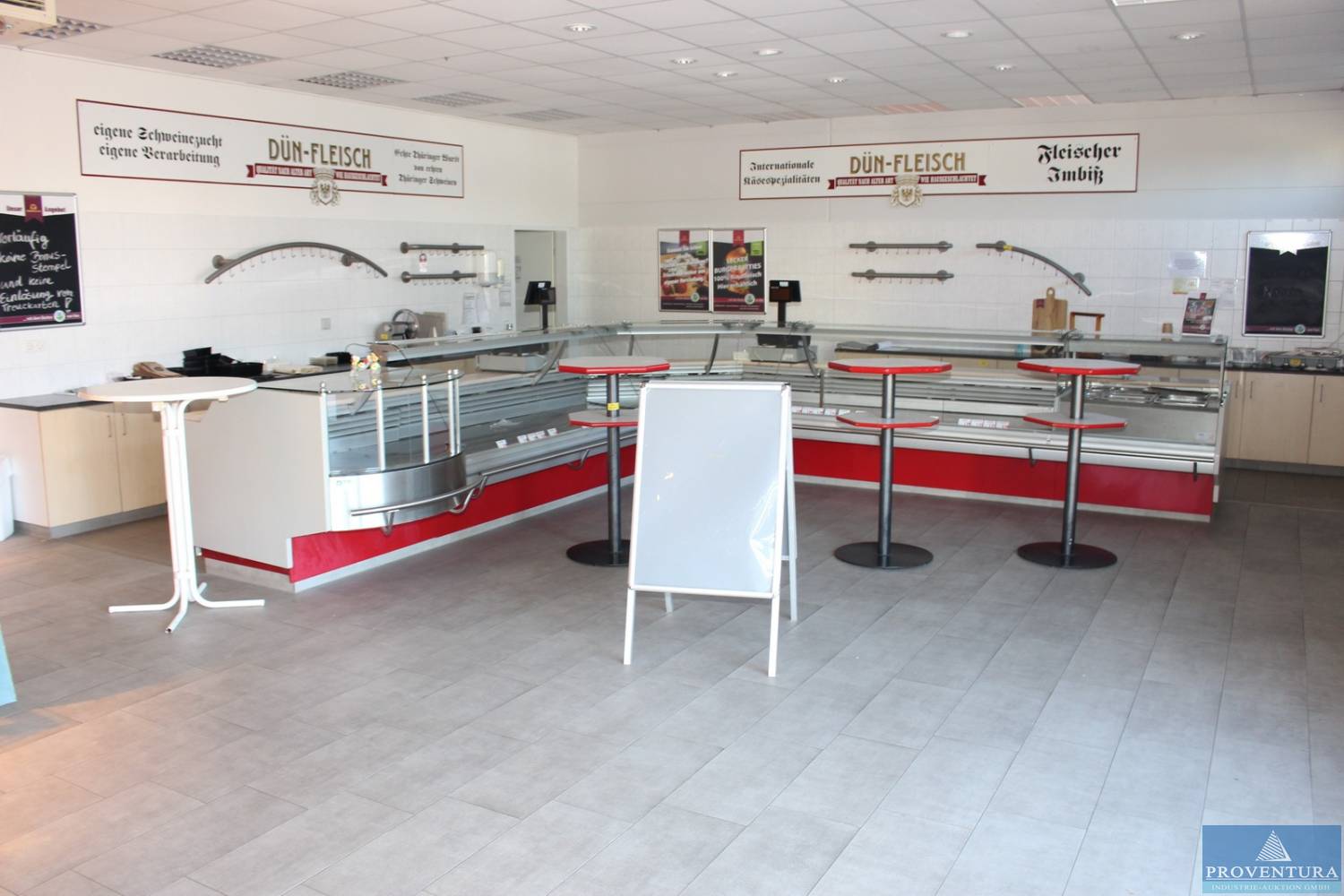 You are currently viewing aus Insolvenz Fleischerei-Filiale Ladeneinrichtung, 42 Pos. Gastroküche, Fleischwolf, Mengmaschine, Cafemöbel, etc. – 99974 Mühlhausen – 08.08.2023 – 10:00:00