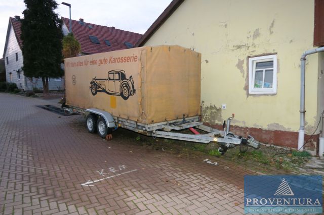 You are currently viewing Versteigerung: Pkw Absenk-Tandemachsanhänger LEIBING, EZ 1988, zul. GG 2.600kg, 100 kmh Zulassung mit Stossdämpfern – 37574 Einbeck – 10.08.2023 – 10:15:00