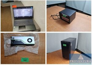 Read more about the article Aus Leasing große EDV Auktion: 10x  Intel i7-8700K,  64 GB RAM, Nvidia Quadro RTX 4000 8 GB, 500 GB SSD, NAS QNAP TS-EC1280U-RP,  6 x 4 TB HDD, NAS FUJITSU Celvin NAS Q905,  6x 3 TB HDD, Laptop SCHENKER Key 15 (Early 2021), Intel i7-10870H, 64 GB DDR4 RAM – in 37077 Göttingen – 25.08.2023 – 09:30:00