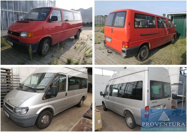 You are currently viewing Fahrzeugversteigerung: VW T4, EZ 2000, 141.000 km, Ford Transit 100 T300, EZ 2005, 147.000 km, Klimaanlage, Hochdach – 26810 Raum Leer (Ostfriesland) – 28.09.2023 – 09:30:00