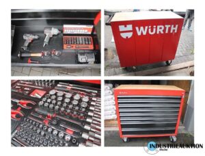 Read more about the article Werkzeugwagen WÜRTH WE8 XXL, mit Werkzeugsortiment, 4 Stück, neuwertig – 42579 Heiligenhaus – 14.09.2023 – 10:00:00