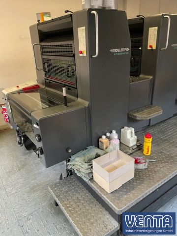 You are currently viewing Insolvenz-Versteigerung Heinrich J. Wallraff – Offset-Druckerei e.K – Heidelberger Speedmaster SM74-4-P3, 3 Heidelberger Tiegel, 1 Cylinder, Broschürenfertigung TB Sprint B310VP, Stapelschneider, Falzstraße, u.v.m. – 11.10.2023 – 18:00:00